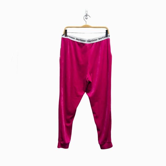 Juicy Couture Pink Bling Velour Matching Tracksuit Set‎ Size Large - Picture 11 of 13